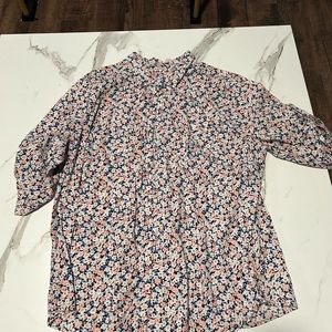 floral button down